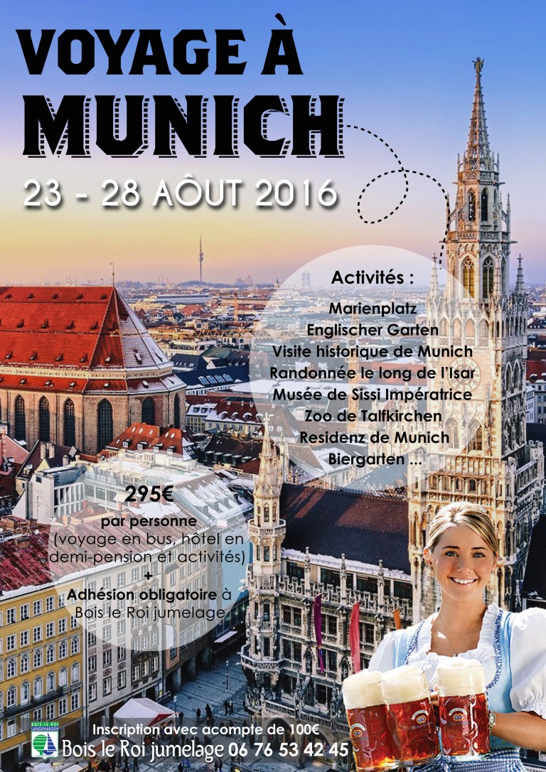 A venir… Munich août 2016